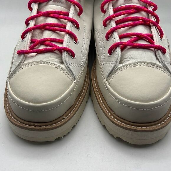 Converse Chuck Taylor Crafted Boot Hi Egret/Ivory/Pink 173212C M 8.5 | W 10- NWB - Picture 7 of 13